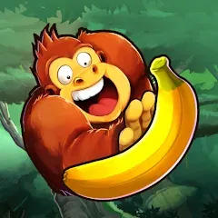 Взломанная Banana Kong (Банана Конг)  [МОД Много денег] - стабильная версия apk на Андроид