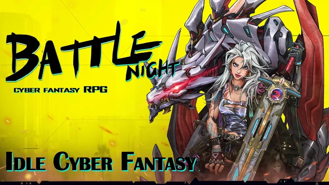Battle Night: Cyberpunk RPG (Бэтл Найт)  [МОД Unlocked] Screenshot 1