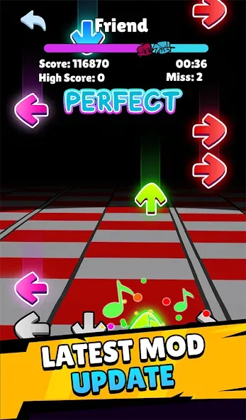 Music Rap Time Battle (Фанкин Музыка)  [МОД Unlocked] Screenshot 2