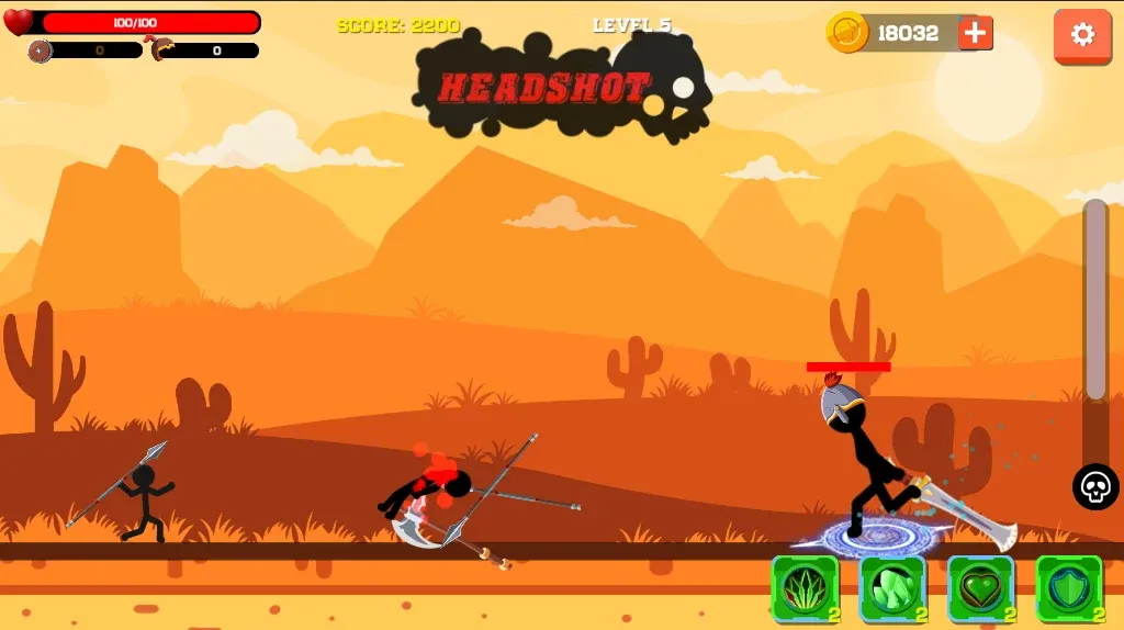 Spear war with Stickman (Спир вар)  [МОД Unlimited Money] Screenshot 2
