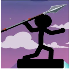 Скачать взломанную Spear war with Stickman (Спир вар)  [МОД Unlimited Money] - полная версия apk на Андроид