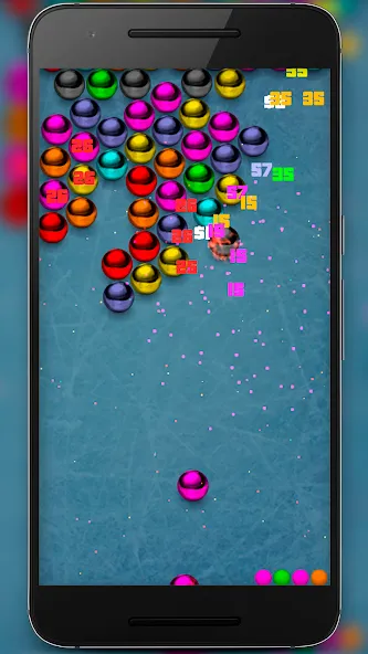 Magnetic balls bubble shoot  [МОД Бесконечные деньги] Screenshot 1