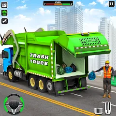 Скачать взлом Trash Truck Games Simulator 3D  [МОД Все открыто] - полная версия apk на Андроид