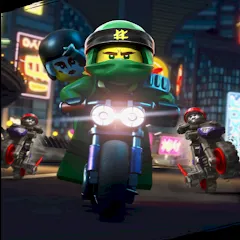 Взломанная Go Ninja Moto Race (Го Ниндзя Мото Гонка)  [МОД Бесконечные деньги] - полная версия apk на Андроид