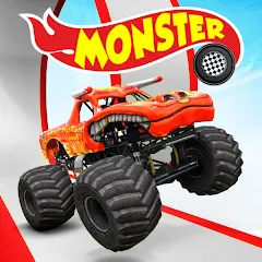 Скачать взлом Monster Truck Crush (Монстр Трак Стант)  [МОД Меню] - стабильная версия apk на Андроид