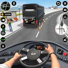 Взломанная Bus Simulator : 3D Bus Games (Бас Драйвинг Симулятор ПВП Игра)  [МОД Mega Pack] - полная версия apk на Андроид