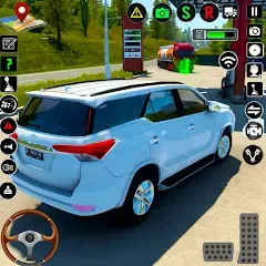 Взломанная US Prado Car Games Simulator  [МОД Unlimited Money] - полная версия apk на Андроид