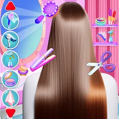 Скачать взлом Fashion Braid Hairstyles Salon  [МОД Unlimited Money] - стабильная версия apk на Андроид