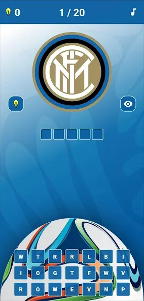 Soccer Clubs Logo Quiz  [МОД Все открыто] Screenshot 3