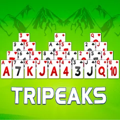 Взломанная TriPeaks Solitaire Mobile  [МОД Все открыто] - полная версия apk на Андроид