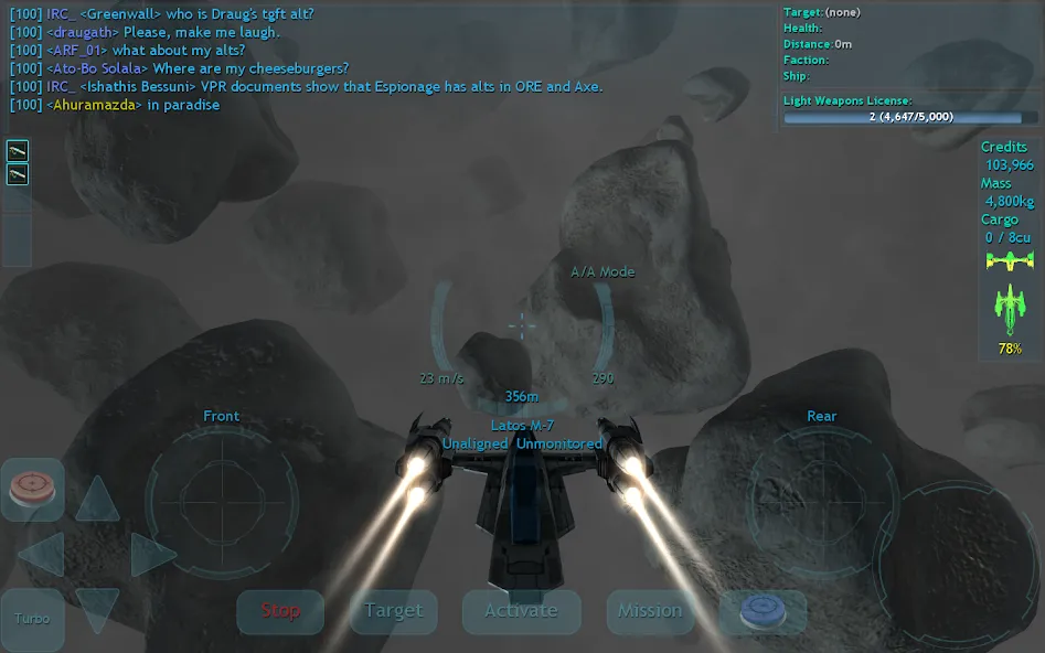 Vendetta Online (3D Space MMO) (Вендетта Онлайн)  [МОД Меню] Screenshot 5