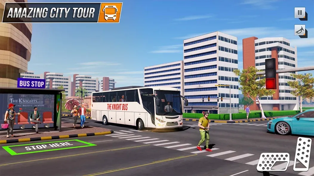 Modern Bus Simulator: Bus Game  [МОД Меню] Screenshot 3