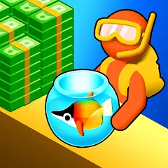 Взломанная Aquarium Land - Fishbowl World (Аквариум Лэнд)  [МОД Menu] - последняя версия apk на Андроид