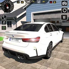 Взломанная Super Car Parking 3d Games  [МОД Mega Pack] - последняя версия apk на Андроид