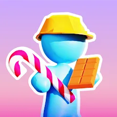 Скачать взломанную Candy Factory (Кэнди Фактори)  [МОД Menu] - стабильная версия apk на Андроид
