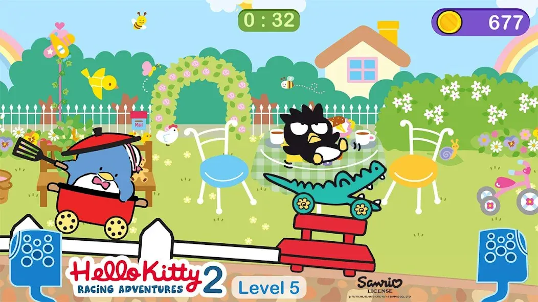 Hello Kitty games - car game  [МОД Меню] Screenshot 5