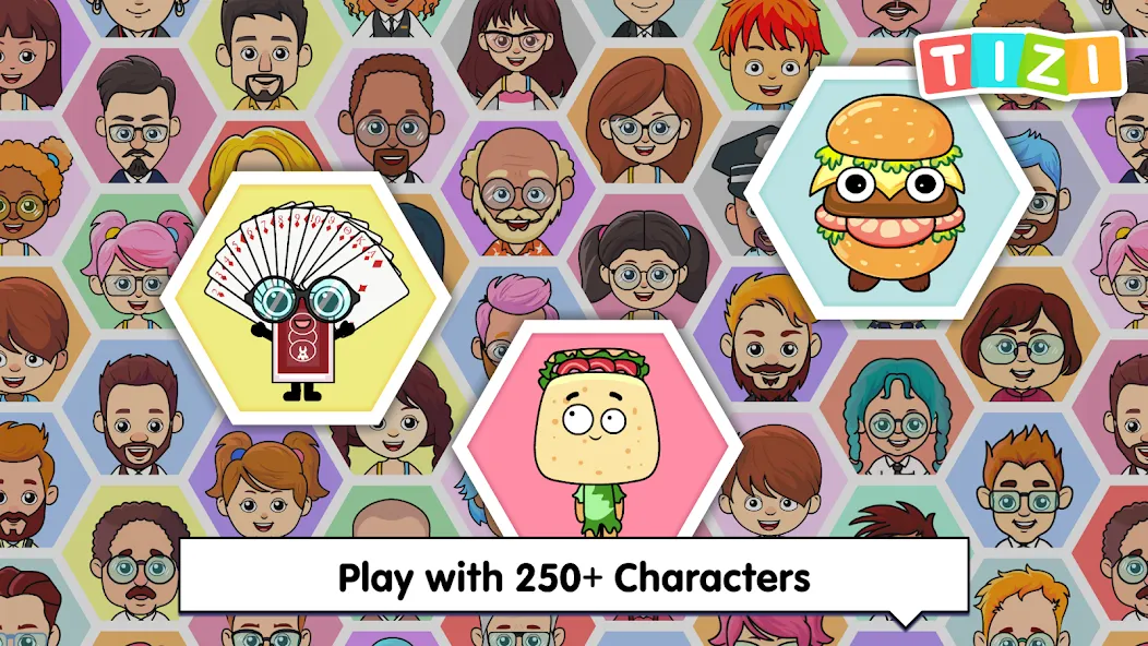 Tizi Town - My World  [МОД Бесконечные монеты] Screenshot 1