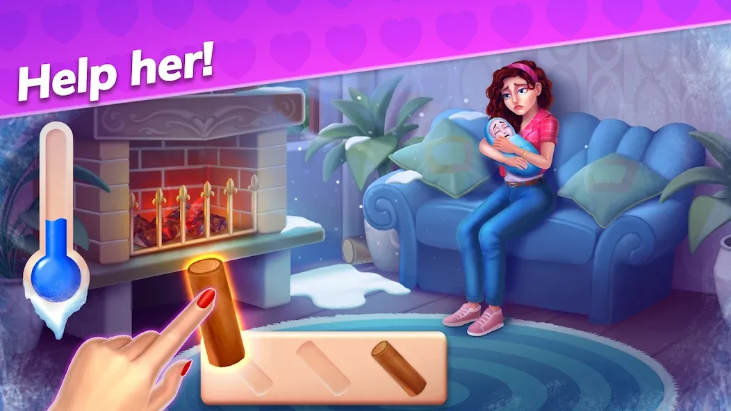 Emma's Mansion: Design & Match  [МОД Unlimited Money] Screenshot 2