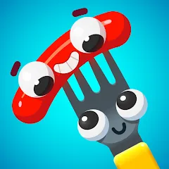 Скачать взлом Fork N Sausage (Форк энд Сосидж)  [МОД Меню] - полная версия apk на Андроид