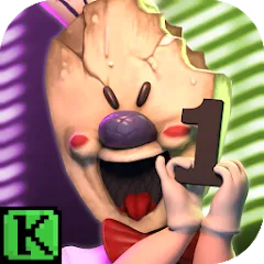 Взломанная Ice Scream 1: Scary Game (Айс Скрим 1)  [МОД Меню] - полная версия apk на Андроид