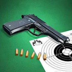 Взломанная Pistol shooting. Desert Eagle (Пистолет стрельбы симулятор)  [МОД Меню] - последняя версия apk на Андроид