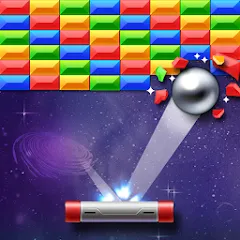 Взлом Brick Breaker Star: Space King  [МОД Menu] - полная версия apk на Андроид