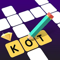 Взломанная Crosses - Easy Crosswords  [МОД Бесконечные деньги] - стабильная версия apk на Андроид