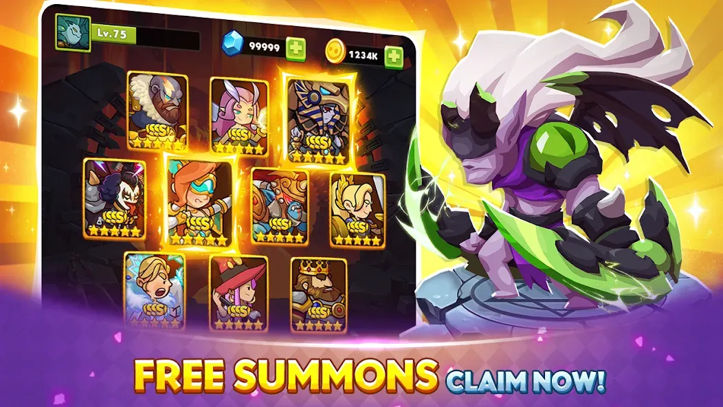 Max Heroes : Casual Idle RPG (Макс Герои)  [МОД Все открыто] Screenshot 5