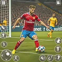Взломанная World football 2024 offline  [МОД Mega Pack] - последняя версия apk на Андроид