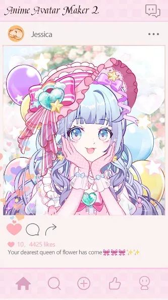 Anime Avatar Maker 2 (Аниме Аватар Мейкер 2)  [МОД Много денег] Screenshot 4