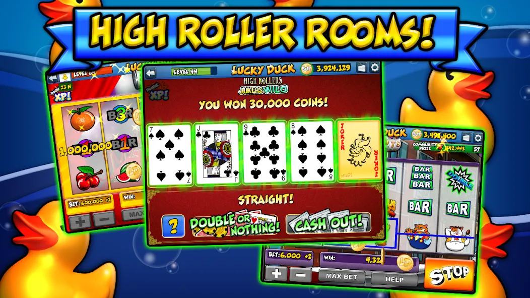 Lucky Duck Slots (Лаки Дак Слотс)  [МОД Mega Pack] Screenshot 5