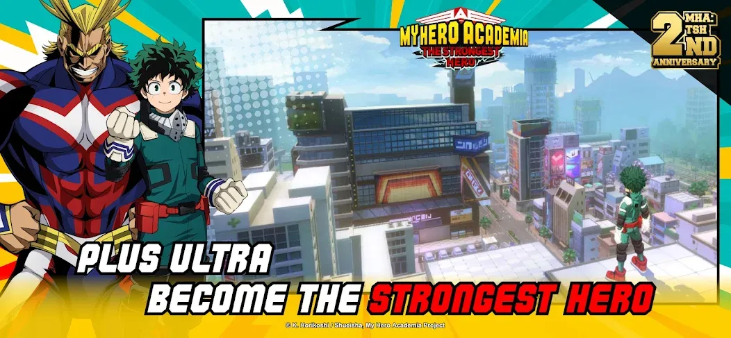 MHA:The Strongest Hero (Эмха)  [МОД Много денег] Screenshot 2