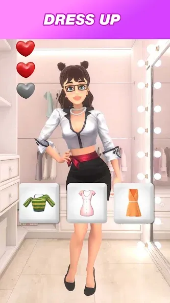 Become an Office Queen (Станьте королевой офиса)  [МОД Menu] Screenshot 3