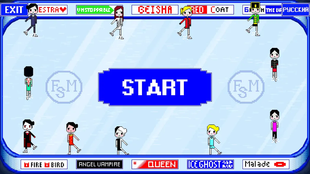 Figure Skating Mini  [МОД Много денег] Screenshot 1