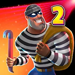 Скачать взлом Robbery Madness 2:Stealth game (Робери Маднесс 2)  [МОД Unlimited Money] - последняя версия apk на Андроид
