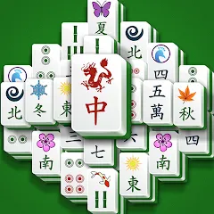 Скачать взломанную Mahjong Solitaire  [МОД Menu] - полная версия apk на Андроид