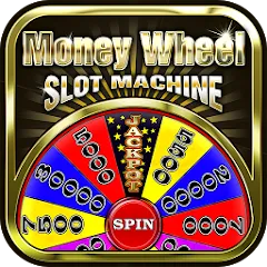 Скачать взломанную Money Wheel Slot Machine Game (Мани Вил Слот Машине Гейм)  [МОД Много монет] - полная версия apk на Андроид