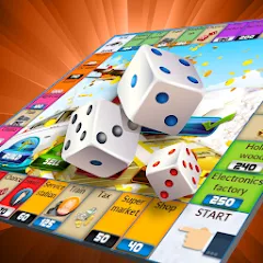 Взломанная CrazyPoly - Business Dice Game (КрейзиПоли)  [МОД Бесконечные монеты] - последняя версия apk на Андроид