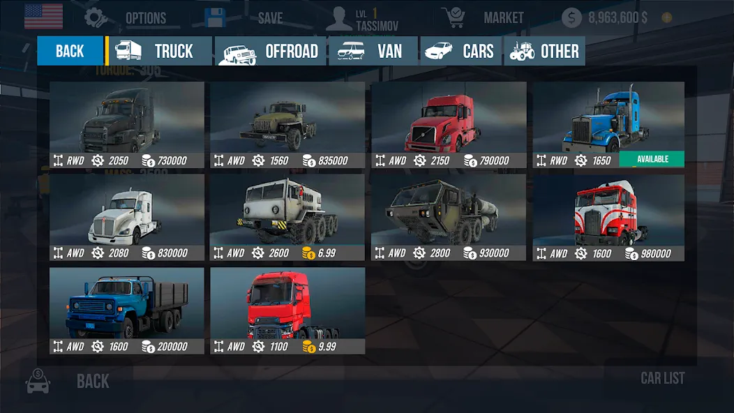 Nextgen: Truck Simulator Drive (Некстджен)  [МОД Menu] Screenshot 5