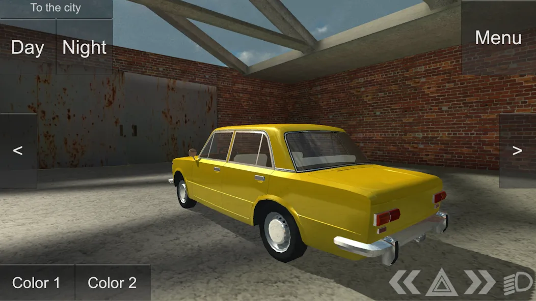 Russian Classic Car Simulator (Русский Классический Автосимулятор)  [МОД Menu] Screenshot 2