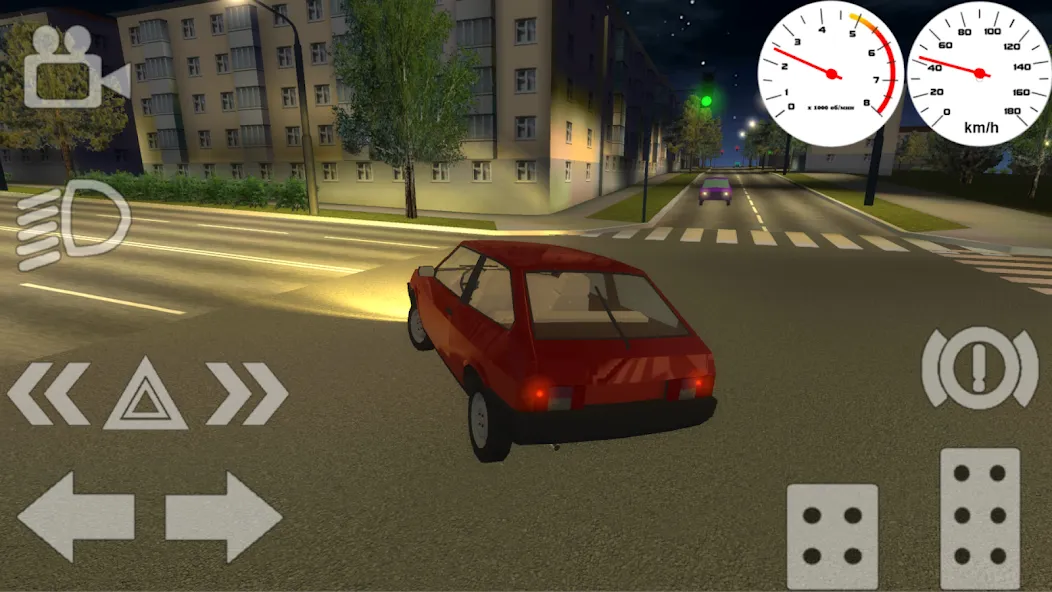 Russian Classic Car Simulator (Русский Классический Автосимулятор)  [МОД Menu] Screenshot 5