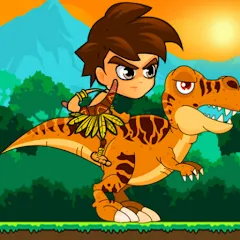 Скачать взломанную Super Warrior Dino Adventures (Супер Воин Дино Приключения)  [МОД Много денег] - полная версия apk на Андроид