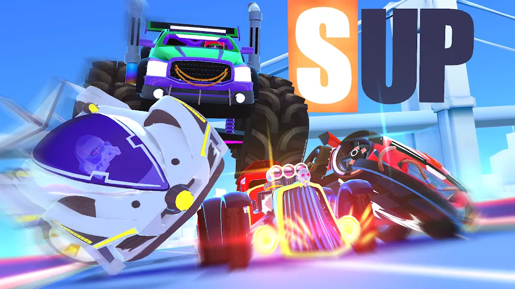 SUP Multiplayer Racing Games (СУП Мультиплеер Рейсинг)  [МОД Unlocked] Screenshot 5
