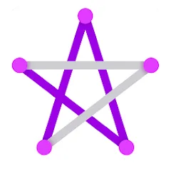 Взломанная 1LINE –One Line with One Touch (ЛАЙН)  [МОД Все открыто] - полная версия apk на Андроид
