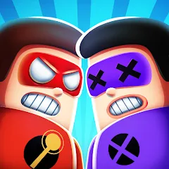 Взлом The Superhero League (Зе Суперхиро Лигующ)  [МОД Unlocked] - последняя версия apk на Андроид
