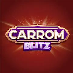 Взломанная Carrom Blitz: Win Rewards (Карром Блиц)  [МОД Меню] - последняя версия apk на Андроид