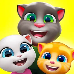 Взлом My Talking Tom Friends  [МОД Mega Pack] - последняя версия apk на Андроид