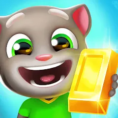 Взломанная Talking Tom Gold Run  [МОД Бесконечные монеты] - последняя версия apk на Андроид