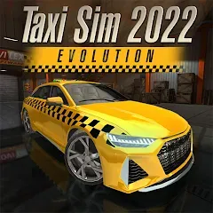 Взломанная Taxi Sim 2022 Evolution (Такси Сим 2020)  [МОД Mega Pack] - последняя версия apk на Андроид