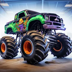 Взломанная Monster truck: Extreme racing  [МОД Unlimited Money] - полная версия apk на Андроид